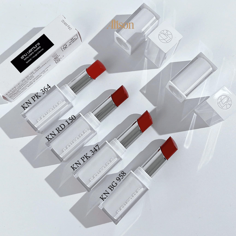 Trong Kinu Care Nudes chứa công nghệ độc quyền “Care-in Color Moist Complex” và “Emulsion Technology” của Shu Uemura